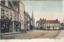 Delcampe - 59    Hazebrouck  -    Grande Rue De L'eglise - Hazebrouck