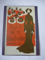 Thomas Theodor HEINE - Die 11 Scharfrichter, Plakat, 1907 - Edition ALLEMAGNE De L'OUEST - Peintures & Tableaux