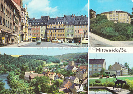 Mittweida - Markt - Ingenieurhochschule - 1981 - Germany DDR - Used - Mittweida
