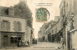 Locminé * Entrée De La Rue De Josselin * Commerce Magasin LE GAL - Locmine