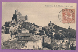 Delcampe - Repubblica Di S. Marino - Le Tre Torri  - 1922 - San Marino