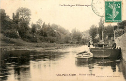 Pont Scorff * Vue Sur Le Scorff * Pêche à La Ligne Pêcheur - Pont Scorff