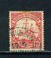 GERMAN NEW GUINEA  -  1901 Yacht  Definitive 10pf Used As Scan - Duits-Nieuw-Guinea