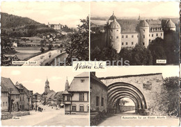Delcampe - Nossen - Muldental Schloss - Schloss - Markt - Romanisches Tor Am Kloster Altzella - Germany DDR - Unused - Nossen