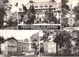 Zschadrass - Kr Grimma - Heilstatten - Wasserturm - Kirche - Kulturhaus - Germany DDR - Unused - Grimma