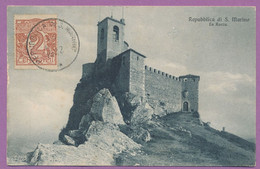 Delcampe - Repubblica Di S. Marino - La Rocca - 1922 - San Marino