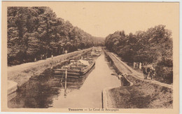 Delcampe - Péniche à Tonnerre (89 - Yonne) Le Canal De Bourgogne - A - Hausboote