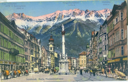 Innsbruck 1916; Maria Theresienstrasse - Gelaufen. (Wilhelm Stempfle - Innsbruck) - Innsbruck