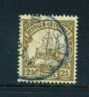 GERMAN EAST AFRICA  -  1905-20 Yacht Definitive 21/2h Used As Scan - Colonia: Africa Oriental