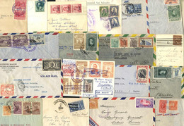 Cover 1886/1961, Posten Mit 20 Briefen, Dabei 13 Luftpost Und Ein Rekobrief, - Altri & Non Classificati