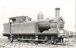 Postcard Size Photograph-Great Western Railway Engine  No.174 - Eisenbahnen