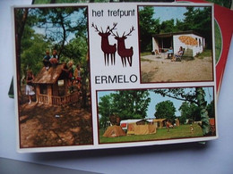 Delcampe - Nederland Holland Pays Bas Ermelo Met Recreatiecentrum Het Trefpunt - Ermelo