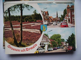 Delcampe - Nederland Holland Pays Bas Ermelo Met Veel Oude Auto's - Ermelo