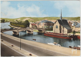Delcampe - Péniche à Sens (89 - Yonne) Les Bords De L'Yonne - Hausboote