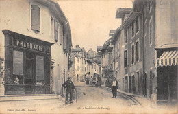 CPA 74 INTERIEUR DE FRANGY HAUTE SAVOIE PHARMACIE - Frangy