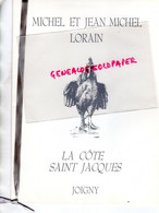 Delcampe - 89- JOIGNY- RARE MENU CHATEAU LA COTE SAINT JACQUES-MICHEL ET JEAN MICHEL LORAIN-1996- POLO VOLKSWAGEN GT 100- - Menu