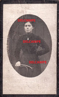 Doodsprentje Alice Craeymeersch Zarren 1896 En Overleden Te Baardegem 1919 Sioen DIKSMUIDE WERKEN ESEN OORLOG - Devotion Images