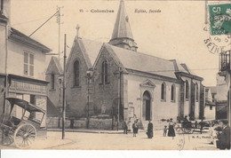 Delcampe - 92 COLOMBES  EGLISE FACADE - Colombes