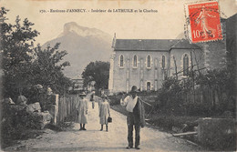 CPA 74 ENVIRONS D'ANNECY INTERIEUR DE LATHUILE ET LE CHARBON - Altri & Non Classificati