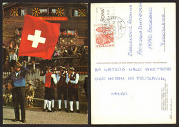 Switzerland Burglen  Bandiera Flag Nice Stamp #20258 - Bürglen