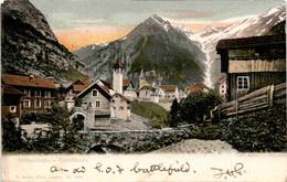 Delcampe - Gotthardbahn - Goeschenen (1656) * 14. 4. 1905 - Göschenen