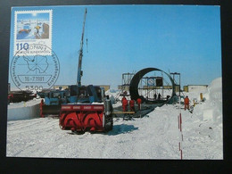 Carte Maximum Card Station Polaire Polar Exploration Allemagne Germany Ref 72781 - Stations Scientifiques & Stations Dérivantes Arctiques