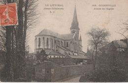Delcampe - 76 - GODERVILLE - Abside De L' Eglise - Goderville