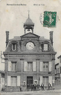 Delcampe - 51)   SERMAIZE  Les  BAINS  -  Hotel De Ville - Sermaize-les-Bains