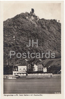 Delcampe - Konigswinter A Rh Hotel Mattern Mit Drachenfels - 7445 - Old Postcard - Germany - Unused - Königswinter