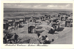Delcampe - Nordseebad Cuxhaven Duhnen Strandleben - Beach - 1953 - Germany - Used - Cuxhaven