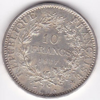 10 Francs Hercule 1967 En Argent - K. 10 Franchi
