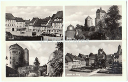 Delcampe - Stolpen I Sa - Markt - Burgruine - Coselturm - Germany DDR - Unused - Stolpen