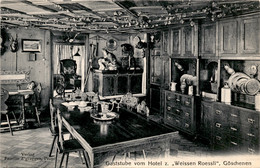 Delcampe - Gaststube Vom Hotel Z. "Weissen Rössli", Göschenen - Göschenen