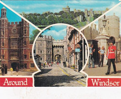 Unused Postcard, Berkshire, Around Windsor, Colourmaster Multiview - Windsor