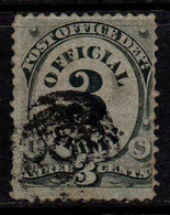 N409H - USA / 1873 - SC#: O49 - USED - POST OFFICE DEPT.- 3 CTS - Dienstmarken