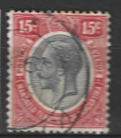 Tanganyika  1927  SG 95  15c  Fine Used - Tanganyika (...-1932)