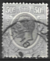 Tanganyika  1927  SG 100  50c  Fine Used - Tanganyika (...-1932)