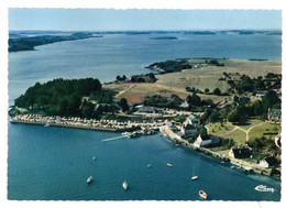 ILE AUX MOINES--Vue Aérienne Sur L'Embarcadère  PORT-BLANC ............à Saisir - Ile Aux Moines