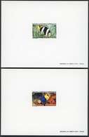 NOUVELLE CALEDONIE 2 EPREUVES DE LUXE De La POSTE AERIENNE N° 236 Et 237 Aquarium De Nouméa 1984. TB - Imperforates, Proofs & Errors