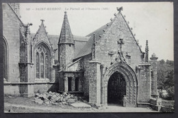 Delcampe - CPA 29 SAINT HERBOT - Le Portail Et L'Ossuaire - ND 349 -  Réf. T 183 - Saint-Herbot