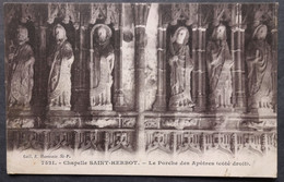 Delcampe - CPA 29 SAINT HERBOT (Chapelle) - Le Porche Des Apôtres (côté Droit) - Hamonic 7521 -  Réf. T 188 - Saint-Herbot