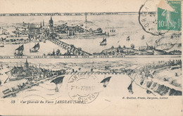 Delcampe - Jargeau (45 Loiret) Vue Générale Du Vieux Gergeau - édit. Guillot Circulée 1922 - Jargeau