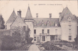 Delcampe - 22 - QUINTIN - LE CHATEAU DE GRENIEUX - Quintin