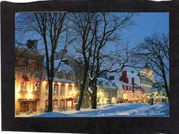 Delcampe - 103423        Canada,  Quebec,  Charming  Sainte-Anne  Street In  February,  VG - Québec - La Cité