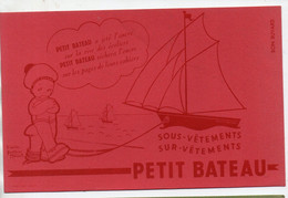 Buvard PETIT BATEAU  Sous Vêtements (rouge)  (M2390) - Textile & Vestimentaire