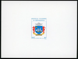 NOUVELLE CALEDONIE EPREUVE DE LUXE N° 486 Blason De La Nouvelle Calédonie 1984. TB - Non Dentellati, Prove E Varietà