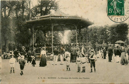 Rennes * Le Kiosque à Musique Du Jardin Des Plantes - Rennes