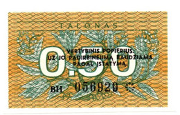 Lituania - 0.50 Talonas 1991    ++++++ - Lithuania