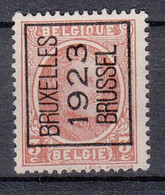 BELGIË - PREO - Nr 78 A - BRUXELLES 1923 BRUSSEL - (*) - Sobreimpresos 1922-31 (Houyoux)