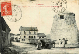 Vernajoul * Près Foix * Le Château D'eau Et Les écoles * école * Rue - Autres & Non Classés